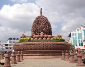 Mencicipi Durian di Kampot: Wisata Buah Unik di Kamboja