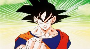 The Saiyan Warrior: Goku from the Dragon Ball Series