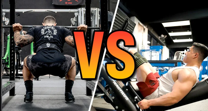 Leg Press Machine vs. Squats: Mana yang Lebih Baik untuk Latihan Kaki?